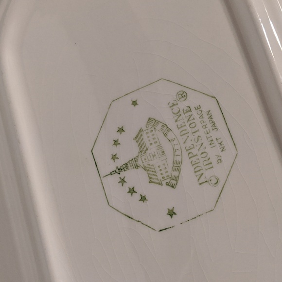 Independence Ironstone by Interpace NKT Japan Yellow Design Octagonal Dishes 17 - Picture 6 of 16